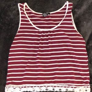 super cute striped tank top